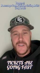 🎤 A quick message from platinum-selling artist Trey Lewis..., 🎟️ MAY 31ST  — THE EXTRA, L’ANSE MI, 🚨 Only 18 tickets left!, This is your shot., Trey  Lewis — the voice behind the viral smash “Dicked ...