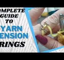 Yarn Tension Ring Instructions and Tips for Crocheters and ...