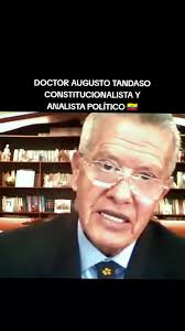 Doctor Augusto Tandazo: Constitucionalista y Analista Político