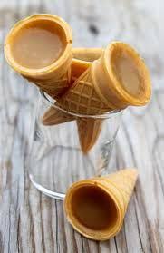 1 Cup Butter 2 Cups Brown Sugar 1 3 Cup Corn Syrup 1 Can Eagle Brand 1 1 2 Cup Mini Marshmallow 1 Box Of Mini Ice Sugar Cones Cone Dessert Mini Ice Cream Cones