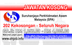 Jika tidak mencari yangg anda cari sila request ke kenalan kami dan gunakan ciri search diatas. Jawatan Kosong Suruhanjaya Perkhidmatan Awam Malaysia Spa 12 Februari 2017 Jawatan Kosong Kerajaan Swasta Terkini Malaysia 2021 2022