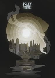 Printed on metal, easy magnet mounting, worldwide shipping. Peaky Blinders Poster Matthijs Heslinga