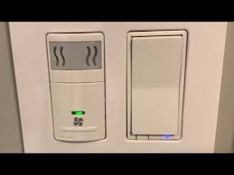 Leviton Humidity Fan Switch Sensor Blinking Green Youtube