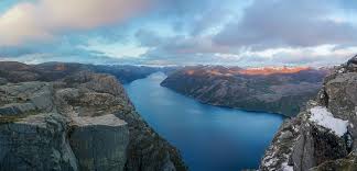 Pulpit rock (or preikestolen in norwegian) at lysefjorden, ryfylke near stavanger, is one of the great tourist attractions in norway. Preikestolen Hike The Pulpit Rock In Norway Unusual Traveler