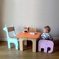 Elefante Animal Madera Silla De Nino Edad 18m 3yr Hecho A Etsy In 2020 Childrens Chairs Kids Table And Chairs Kids Furniture Design