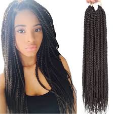 From thick hair to thin, as well as curly and straight, these braids will suit everyone. Amazon Com Vrhot 6packs 18 Inch Box Braids Crochet Hair Prelooped Synthetic Hair Extensions Twist Crochet Small 3s Box Braids Black Braiding Hair Long Dreadlocks For Women 18 Inch 2 Beauty