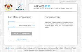Id pengguna & kata laluan. Map Info And Knowledge Sharing New Hrmis 2 0