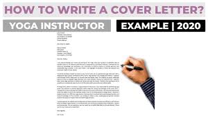 Sep 21, 2018 · cover letter examples for 2021. How To Write A Cover Letter For Yoga Teachers Instructors Example Youtube