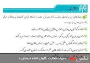 نتیجه تصویری برای صفحه 56 فارسی نگارش کلاس ششم