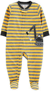Carter S Footed Pajamas Toddler Boys 2t 5t In 2019 Products Carters Baby Boys Baby Boy Pajamas Carters Baby
