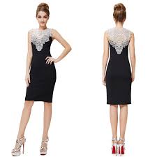 Ever Pretty New Elegant Ladies Bodycon Short Celebrity Cocktail Club Dress 06137 Vestidos De Coktel Vestidos De Gala De Encaje Vestidos A La Rodilla