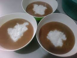 Cara membuat bubur mutiara ini cukup mudah dan sederhana, namun rasanya cukup enak baik disajikan dalam keadaan hangat ataupun dingin. Ibu Resepi Bubur Merah Bahan Bahannya 250 Gram Pulut Susu Cuci Dan Rendam Sekejap Anggara 30 Minit Pakai Beras Biasa Pun Boleh 3 Cawan Air 1 Cawan Pati Santan 1 Helai