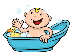 5,422 baby bath eps clipart vector and stock illustrations available to search from thousands of royalty free illustration providers. Happy Cute Baby Bath Time Stock Vector Illustration Of Rubber 17968022