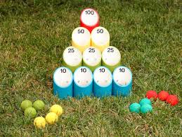 Pipe ball combines the challenge of skee ball with the fun of ring toss. How To Make A Backyard Pipe Ball Game Diy