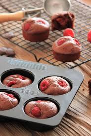 Muffins Choco Framboise En 2020 Petit Four Sucre Muffins Framboise