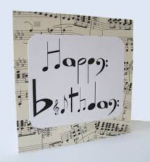These cards are not only unique. Sale Musical Notes Birthday Card Chlef Greeting Cards Diy Musical Cards Birthday Cards