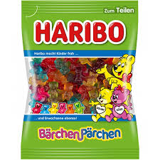 Maybe you would like to learn more about one of these? German Haribo Barchen Parchen Sweet Sour Gummy Bear Pairs Economy Candy