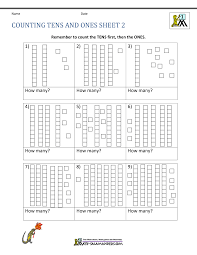 Tens and ones worksheet is composed of the following numbers worksheet, numbers activity, numbers exercise and math problems. Place Value Ones And Tens Worksheets