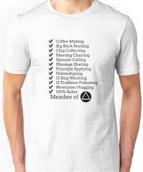 Member Of Aa Essential T Shirt By Recoverygift T Shirt Classic T Shirts Comfy Tees