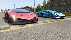 Lamborghini Veneno Vs Lamborghini Sian At Monza Full Course