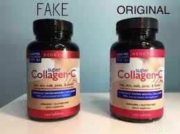 Neocell Super Collagen C Authentic Vs Fake Original Face Z Skin Collagen Neocell Fake Skincolla In 2020 Neocell Super Collagen Skin Collagen Vitamins For Skin