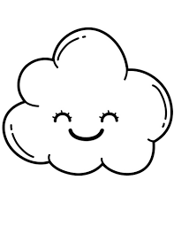 Each printable highlights a word that starts. Happy Cloud Coloring Page Free Printable Coloring Pages For Kids