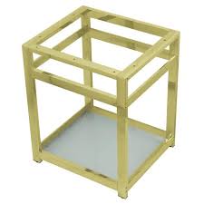 【rectangle console sink】beautiful white ceramic console sinks for small bathrooms.best sleek european inspired modern contemporary classic design,arc beautiful,elegant and generous,excellent. Fauceture Vsp2522b2 Modern 25 X 22 In Steel Bathroom Console Sink Base With Glass Shelf Polished Brass Walmart Canada