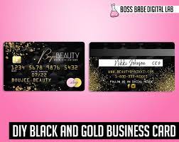 Clear business cards look really good with translucent designs, while the colors on a frosted card are much more vivid. Headwrap Woman Svg Gold Glitter Headwrap Png Gold Black Girl Etsy Credit Card Design Gold Credit Card Business Credit Cards