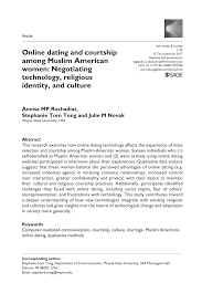 Although the words courtship and dating are not found in the bible, we are given some principles that christians are to go by during the time before marriage. Pdf Online Dating And Courtship Among Muslim American Women Negotiating Technology Religious Identity And Culture
