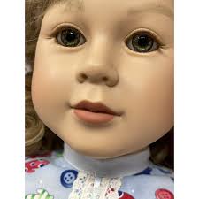 My Twinn Doll Cookie Blonde Hair Green Eyes 1999 Body 1994 Face 23”  Defilippo Fashion Dolls