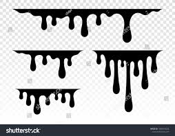 Black And White Drip Background Current Paint Stains Current Drops Current Inks Paint Dripping Dripping Liquid Paint Flows Vector Illustration C Trippy Drawings Drip Painting Painting