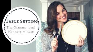We did not find results for: How To Set The Table Informal Basic Table Setting The Grammar And Manners Minute Youtube