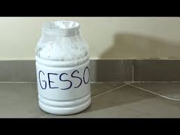How To Make Gesso Simple No Pva Youtube