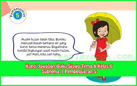 Kunci Jawaban Buku Siswa Tema 8 Kelas 6 Halaman 42 43 44 45 46 Sanjayaops