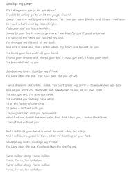 Goodbye My Friend You Have Been The One For Me Goodbye My Lover James Blunt Goodbye My Love Goodbye My Friend Hard To Say Goodbye