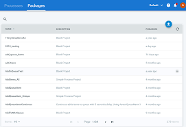 Orchestrator is the definitive feature for me as it has the real meaning of robotic automation. About Packages