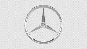 Mercedes Benz Logo With Alpha Channel Loop Stock Footage Ad Logo Alpha Mercedes Benz Vintage Logo Design Mercedes Benz Logo Alpha Channel