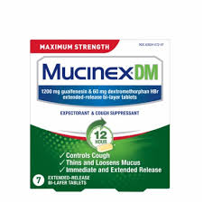 Find out what symptoms to watch out for an learn out to treat your cough. Mucinex Dm Maximum Strength 12 Hour Expectorant And Cough Suppressant Medicine Bi Layer Tablets 7 Ct Pick N Save