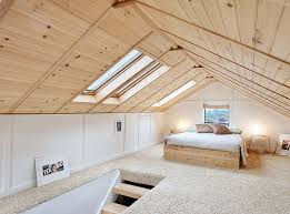 Master bathroom ensuite privacy wall bedroom furniture design. 20 Beautiful Bedrooms With Stairs Home Design Lover