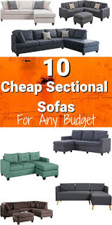 10 Cheap Sectional Sofas Under 500 You Ll Love In 2020 Swankyden In 2020 Sectional Sofa Small Sectional Sofa Large Sectional Sofa