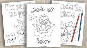 Here's a grand valentine's day coloring sheets collection of 88 (!) coloring worksheets for this romantic holiday lesson. 15 Valentine S Day Coloring Pages For Kids The Artisan Life