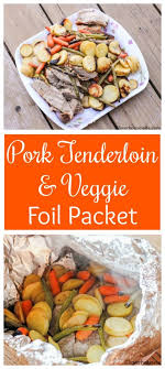 Put back in the oven and continue to cook for 15 more minutes, or until the internal temperature of the pork loin reaches 145˚f (62ºc). Pork Tenderloin Foil Packet Clever Housewife