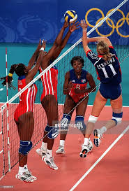 A total of 24 teams take part in each beach volleyball olympic tournament. Olympic Games Sydney Australia Women S Volleyball 26th September 2000 Cuba V Croatia Cuba S Regla Torres Chall Women Volleyball Volleyball Olympic Games