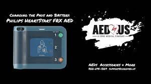 Lightweight, rugged and reliable, the philips heartstart frx defibrillator can withstand rough handling, extreme temperatures, and dusty or wet surfaces. Changing Pads And Battery On The Philips Heartstart Frx Aed Aed Us Youtube