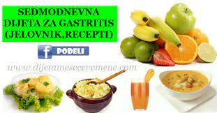 Dijetna prehrana od presudne je važnosti u liječenju refluksa gastritisa. Gastritis Dijeta Jelovnik Ishrana Recepti Iskustva