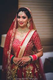 Photo Of Red Bridal Lehenga With Double Dupatta Draping Bridal Lehenga Red Bridal Dupatta Indian Bride Dresses