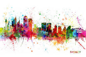 Digital Art Sydney Australia Skyline By Michael Tompsett Affiliate Ad Ad Sydney Australia Tompsett Art Art Art Prints Art Print Display