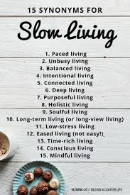 You've come to the right place! Pin On Slow Living