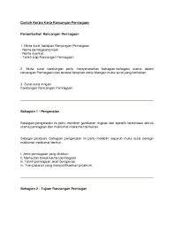 Contoh Kertas Kerja Rancangan Perniagaan Shahrin Hamid Academia Edu