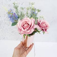 Maybe you would like to learn more about one of these? Faux Vintage Rose Bouquet In Rose Gold Vase By Abigail Bryans Designs Notonthehighstreet Com